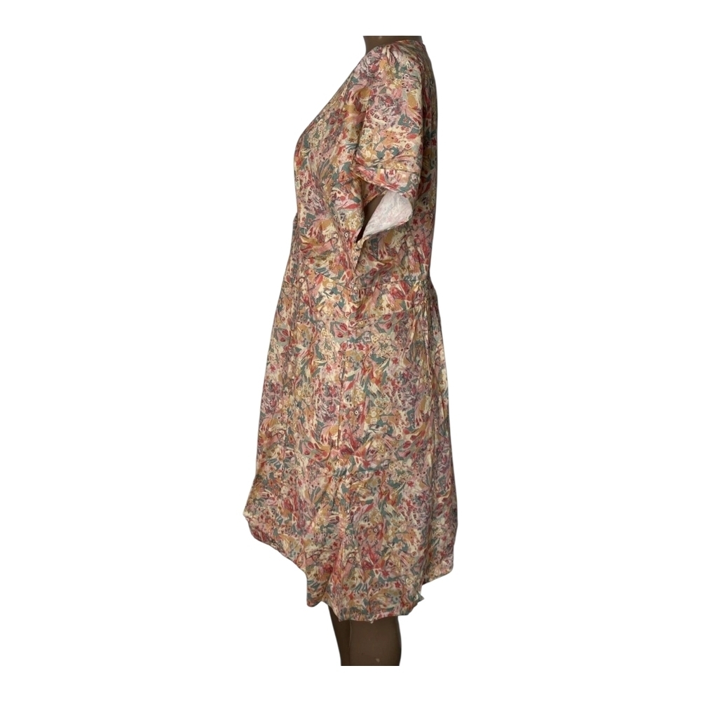 Marine Layer Camila Floral Button Front Minidress Size XL  SZ 16 Womens - Picture 6 of 12